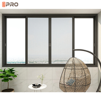 Diseños de balcones, modelo de ventana en casa, ventana pequeña de aluminio marrón, panel de sonido, ventanas de celosía de vidrio en Filipinas