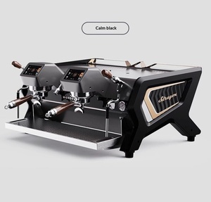 เครื่องชงกาแฟเอสเพรสโซเชิงพาณิชย์ SY-99 ประสิทธิภาพสูง ระบบทำความร้อนเร็ว หม้อต้มคู่ ควบคุมด้วย PID ร้อนเร็วภายใน 3 นาที หน้าจอสัมผัส 7 นิ้ว สำหรับร้านกาแฟ - Product Image 1