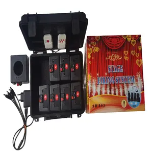 Sistema di accensione per fuochi d'artificio telecomandati (sistema di cottura a fuochi d'artificio a freddo a 8 canali)/sistema di fuochi d'artificio