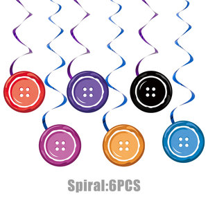 Paquete Todo en Uno de Artículos para Fiesta <span class=keywords><strong>Coraline</strong></span>: Globos, Pancartas, Decoraciones para Cupcakes, Decoraciones para Fiesta de Casa Embrujada Noche Estrellada - Product Image 3