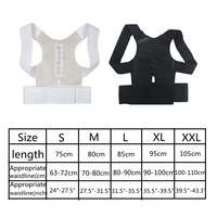 Correcteur de posture magnétique avec protection professionnelle et design portable pour soulager les douleurs au dos, au cou et aux épaules
