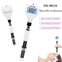 Testeur de pH de la peau, acidimètre, sonde remplaçable, écran LCD