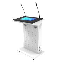 Pupitre numérique multimédia intelligent avec micro, pupitre numérique pour l'école