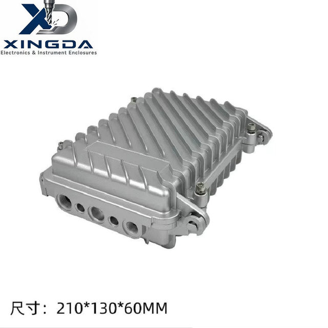 RF/EMI Shielding Aluminum Waterproof Box Housing IP65 Rating ROHS Certified for Outdoor Use-Wireless Network Bridge Base Station