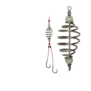 Accessoire d'explosion <span class=keywords><strong>maison</strong></span>-Atomiseur de groupe de pêche à petite bordure à ressort en acier inoxydable pour carpe en position de lac - Product Image 2