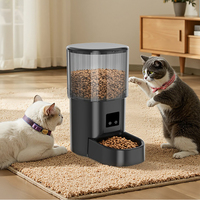 Dispensador Inteligente de Alimentos Secos para Mascotas, de Gran Capacidad, con Temporizador y Cantidad Programable, para Perros y Gatos, Producto para Mascotas
