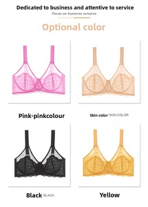 Soutien-gorge en dentelle <span class=keywords><strong>grande</strong></span> <span class=keywords><strong>taille</strong></span> pour femme, bonnets C D E F, avec armatures, couvrance totale, minimiseur, lingerie ultra-fine, <span class=keywords><strong>grande</strong></span> <span class=keywords><strong>taille</strong></span> 46/105 - Product Image 4