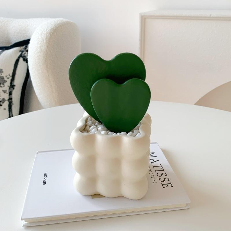 ขวดฟองสบู่ทรงสี่เหลี่ยมแบบหัวใจต่อหัวใจ