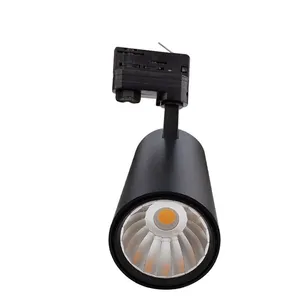 15W <span class=keywords><strong>LED</strong></span> Spot Luz de la pista 220V CRI95 CRI97 <span class=keywords><strong>Foco</strong></span> <span class=keywords><strong>LED</strong></span> Interior <span class=keywords><strong>Foco</strong></span> de Luz mazorca Zoom lámpara Focos <span class=keywords><strong>LED</strong></span> Tracklight - Product Image 1