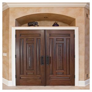 Prima Chine fabricant porte de bibliothèque cachée personnalisé ou Standard bas prix hangar à <span class=keywords><strong>bois</strong></span> avec fenêtre pour plaques de porte décor <span class=keywords><strong>bois</strong></span> - Product Image 4