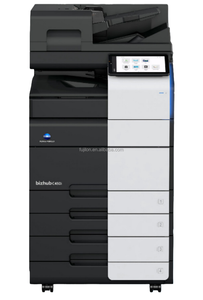 Chuyên nghiệp kiểm tra sử dụng tân trang Konica Minolta c450i máy in thiết kế đơn giản trực quan xử lý và rung phản hồi - Product Image 2