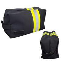 Sac à outils utilitaire durable de sécurité de pompier résistant et étanche personnalisé de haute qualité avec bandes réfléchissantes