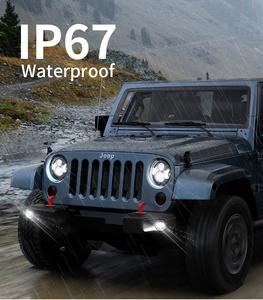4 pollici Ha Condotto Le Luci Fendinebbia con Halo Anello per il 1997-2016 Jeep Wrangler TJ JK Illimitato <span class=keywords><strong>2</strong></span> Porta 4 porta Wrangler JK accessori - Product Image 6
