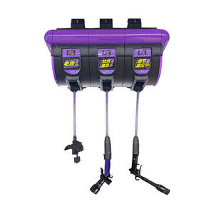 Enrouleur de <span class=keywords><strong>tuyau</strong></span> rétractable 3 en 1 (eau/électricité/air) 10 m avec pistolet de nettoyage <span class=keywords><strong>pour</strong></span> lavage de voiture, garage, atelier - Product Image 1