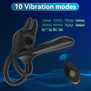 Homens Masturbação Brinquedos Telescc Anal Vibrador Massagem Buttplug Estimulador De Próstata Atraso A ejaculação Anel Dildos Sexo Para <span class=keywords><strong>Gay</strong></span> - Product Image 2