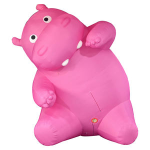 Aufblasbares Nilpferd aufblasbares Flusspferd aufblasbares Nilpferd für Dekoration oder Werbung - Product Image 1