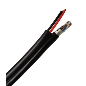 双绞线电缆类别5 FTP 5e + 2芯电缆4对24AWG CCA互联网电缆1000英尺305米