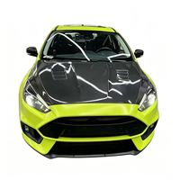 Adapté pour la modification du capot en fibre de carbone Ford Focus ST RS mk4, couvercle moteur.