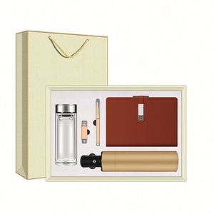 Coffret Cadeau de Noël 5-en-1 Personnalisé avec Logo – Tasses en Céramique pour Entreprises - Product Image 1
