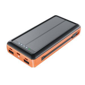 Banque d'énergie <span class=keywords><strong>solaire</strong></span> <span class=keywords><strong>portable</strong></span> 20000mAh Pd22.5W charge rapide Double sortie USB et entrée ca <span class=keywords><strong>pour</strong></span> <span class=keywords><strong>téléphone</strong></span> <span class=keywords><strong>portable</strong></span> <span class=keywords><strong>pour</strong></span> l'extérieur - Product Image 4