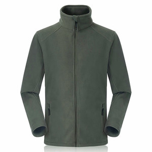 جواكيت مطرزة من صوف قطبي بسحاب وجواكيت نسائية بياقة قائمة وشعار أمامي ملابس طويلة - Product Image 5