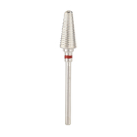 Evolisse Tête de ponçage à ongles double face en carbure de tungstène, fraise à ongles professionnelle à coupe croisée pour cuticules, nail art, acrylique/gel, vente en gros
