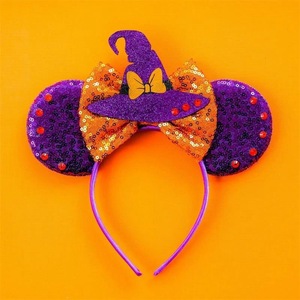 Decoraciones <span class=keywords><strong>de</strong></span> Halloween 2026, Artículos para Fiestas, Diadema con Orejas <span class=keywords><strong>de</strong></span> Ratón <span class=keywords><strong>de</strong></span> Dibujos Animados, Diadema con Orejas <span class=keywords><strong>de</strong></span> <span class=keywords><strong>Mickey</strong></span> Brillantes y Baratas para Niñas y Mujeres - Product Image 4