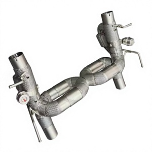 Sistema de Escape Catback Vortex SS304 para Ferrari F8 Tributo Spider 3.9T V8 F154 con Control Electrónico Activo - Product Image 5
