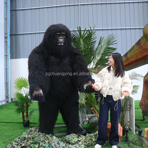 Animales Robóticos Interactivos Personalizados, Animatrónicos de Gorila Hiperrealistas - Product Image 5