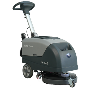 24V điện mini công nghiệp cầm tay scraper quét bàn chải điều kiện mới tự động đi xe sàn Scrubber cao tầng quét - Product Image 1