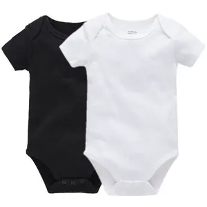 BKD — vêtements en coton biologique pour nouveau-né, body pour bébés, vêtements d'été blancs, pour garçons et tout-petits, certifié, 2021