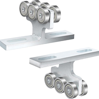 Galet suspendu rail lourd W65 W80 pour mini grue palan électrique