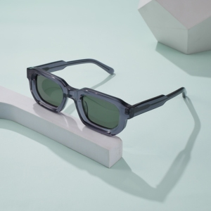 2026 New Arrival <b>Small</b> Square PolarizedAcetate <b>Sunglasses</b> Thick <b>Frame</b> Shades Retro Luxury UV400 - Product Image 3