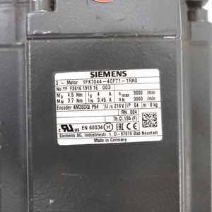 Motor <span class=keywords><strong>Servo</strong></span> AC Siemens 1FK7044-4CF71-1RA0 Premium para Robótica y Máquinas de Empaque, Control de Movimiento de Precisión - Product Image 5