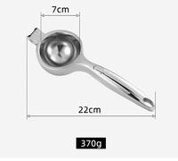 Keuken Gadgets RVS Handmatige Citroenpers Metalen Zinklegering Constructie Grote Maat Dikke Handpers Ontwerp