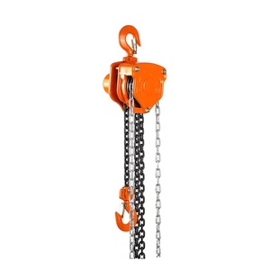Penjualan Langsung Pabrik Baru 1000 Kg 2 Ton 3 Ton 5 Ton Tinggi Angkat 3m 6m 12m Hoist Manual Blok Pengangkat Rantai Tangan - Product Image 2