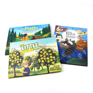 Impression <span class=keywords><strong>de</strong></span> livres d'histoires pour enfants personnalisés avec couverture rigide, pelliculage mat, vernis sélectif UV - Livres illustrés éducatifs sur la <span class=keywords><strong>santé</strong></span> mentale pour enfants - Product Image 1