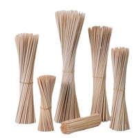 Brochettes jetables en bambou pour barbecue, fruits, saucisses, kebab, gourdes sucrées, pour grillades en extérieur et restauration, fabriquées en Chine