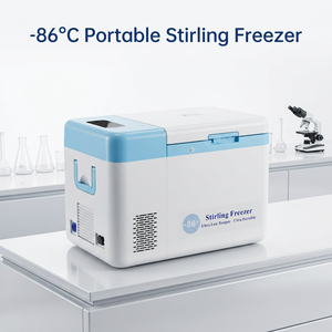 Minus 86 Degree Ultra Low Temperature Refrigerator <strong>Lab</strong> <strong>Medical</strong> Vaccine <strong>Portable</strong> Freezer - Product Image 4