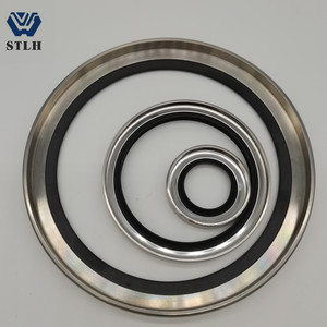 ซีลน้ำมัน PTFE ริมฝีปากเดี่ยวหรือคู่สำหรับปั๊มไฮดรอลิกโรตารี่เพลาสแตนเลสปรับขนาดได้ - Product Image 3