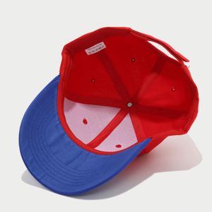 New Fashion Baseball Cap Women Men <b>Sunscreen</b> Baseball Hat Outdoor Sports Sunshade 6 Panel Solid Color Splicing Sports Hat - Product Image 4