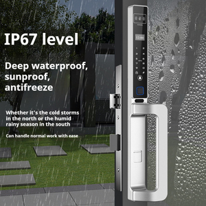 A-Y03 tam otomatik akıllı kilit standart Edition IP67 su geçirmez kırık köprü alüminyum kapı palmiye ven 3D yüz tanıma - Product Image 4