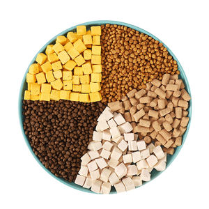 OEM ODM وجبات خفيفة متنوعة من أغذية الحيوانات الأليفة الغنية بالبروتين سهلة التخزين الكلاب القط المجفف يعامل أغذية الحيوانات الأليفة الجافة - Product Image 3