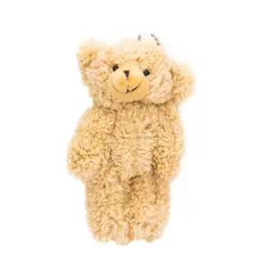 Urso de pelúcia teddy com articulação pode ser móvel ursos de pelúcia encomenda massa urso articulado como chaveiro corrente