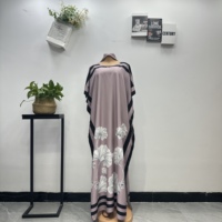 Nouvelle Robe de Soirée Ample pour Femme, Style Ethnique Africain, Imprimé Diamant, Collection 2026