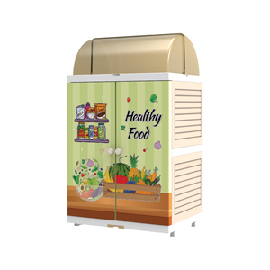 Organiza tu cocina de forma eficiente con el Mini Escurridor de Platos de 3 niveles en elegantes tonos crema y rosa, con dimensiones de 55x42x95 cm, elegante y compacto. - Product Image 6