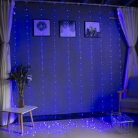 Offre Spéciale 220V étanche LED chaîne lumière rideau extérieur décorations murales noël Halloween pâques USB télécommande alimenté