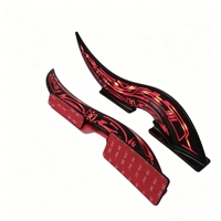 Corne de dragon universelle 3D LED lumineuse pour décoration extérieure de voiture, ornement lumineux cool pour modification personnalisée de voiture