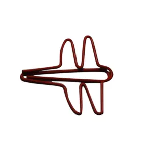 Clips de papel de metal con forma de libélula elegante marcapáginas de dibujos animados clips de papel