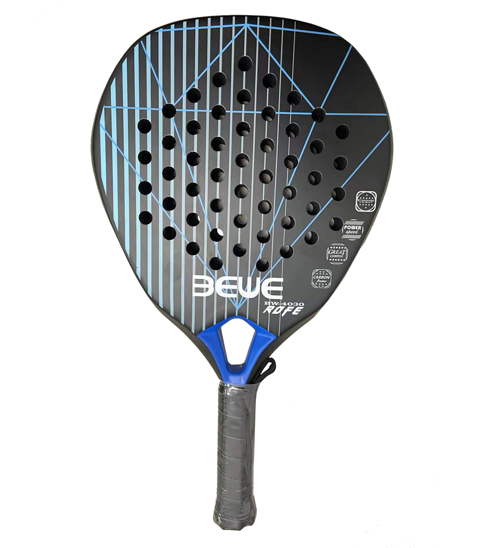 Индивидуальный дизайн, горячая Распродажа, 18K углеродная ракетка, производитель OEM, ракетка из стекловолокна, ракетка для паддела